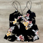 Volcom  Women's Floral‎ Tank Top Size Small Photo 0