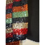 Alice + Olivia  Sequin Striped Sherryl Cropped Cardigan Jacket Size M Photo 6