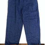 Quince Womens European 100% Linen Pants Size L Sustainable Hypoallergenic Photo 4