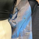 Oscar de la Renta Oversized Pinstripe Blazer Jacket Photo 2