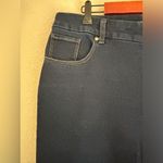Chico's Chico’s So Slimming Girlfriend Slim Leg Dark Wash Mid High Waist Jeans 3 16R Photo 6