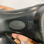 Sofft black‎ leather cross cross sling back pumps size 8 Black Photo 5