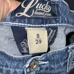 Lucky Brand  Cropped Blue Denim Classic Rider Cropped Jeans Size 8/29 Photo 12