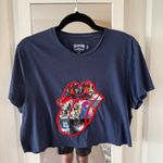 Men’s Vilebrequin Rollings Stones Crop Tee size Medium Blue Photo 0