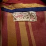 Free People Floral Blue and Yellow Beach Cover-Up Photo 3