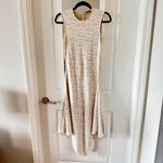 Akris  Patterned Sleeveless Dress Size US 4 Color White Cream Photo 2