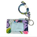 Vera Bradley Lighten Up Zip ID Case and Lanyard Marian Floral Photo 1