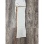 Ralph Lauren Floral Embroidered White Denim Bootcut Jeans Photo 6