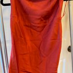 Róhe Halter Open Back Silk Maxi Gown Red Size 6 Photo 9
