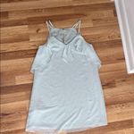 BCBGeneration  Light Blue mint Chiffon Dress small Photo 4