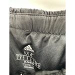 Adidas Shorts Women MEDIUM Black 4" Climalite Side Stripe Running Activewear Photo 5