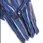 Pilcro and the Letterpress Anthropologie Pilcro and the Letterpress Striped Linen Blend Dress Size 8P Photo 3