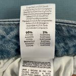 MOTHER Denim Mother The Looker Ankle Snippet Zapped Light Wash Raw Hem Skinny Jeans Photo 11