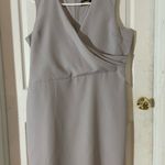 Alexia Admor  Taupe Midi Dress Photo 2