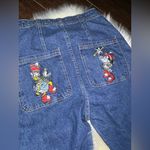 Disney  Minnie Majorette High Rise Wide-Leg flare Jeans Sz 0 Photo 4