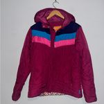 Merrell  Opti Warm Hooded Color Block Jacket sz L Photo 0