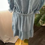 Eliza J Floral Jacquard Belted Dress, Size 12, $138 Photo 14