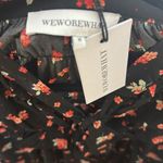 We Wore What  Polkadot Floral ruffle High low Maxi dress M NWT Photo 8