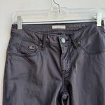 Burberry Bayswater Skinny Zipper Ankle Gray Casual Pants Cotton Twill Size 25 W Photo 2