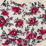 Charlotte Russe Pink Floral Ruffle Flowy Shorts Photo 2