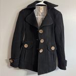 Nanette Lepore  Black Peacoat Size XS Photo 7