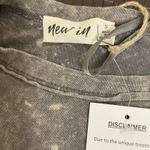 New In Womens Dark Gray Sleeve Crew Neck Front Pocket Mini Dress Size S Photo 8