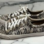 Keds | Women's Cream Black Snakeskin Memory Foam Jump Kick Shoes Sz 11 Photo 3