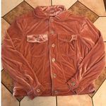 Me Jane  ladies Light pink soft Velvet button up sweater jacket S Barbie cute Y2K Photo 0