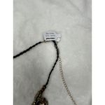 Free People NEW Lately Necklace Gold Black Bohemian Goddess Layered Statement Photo 4