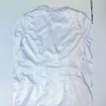 NWOT More to Come Shanelle Blazer Fringe Dress in White, size M White Size M Photo 8