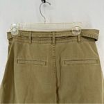 Sonoma  Front Tie Jean Cargo Short Skirt Wrap Pocket 2 Tan Photo 4
