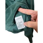 American Eagle Corduroy Button-Up Cropped Shirt Jacket Shacket Green Size L Photo 6