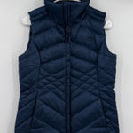 The North Face  navy blue down 550 puffer vest xs Photo 0
