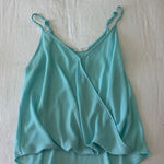 Lush Clothing Lush Aqua Draped Camisole Photo 0