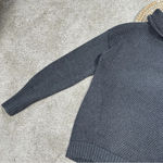 Athleta Breckenridge Turtleneck Knit Sweater Pullover Longsleeve Charcoal Gray S Photo 5