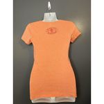 Bella Canvas Bella + Canvas Shirt Womens Small Orange Salty To The Core Skull Tee Black Hall Photo 3