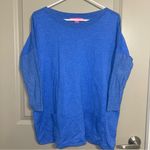 Lilly Pulitzer  Cobo‎ Boatneck Sweater Blue Size Small Photo 2