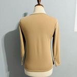 Unique Lingerie Tan Long Sleeves Round Neck Thermo Winter Shirt Size S Photo 8