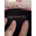 ZARA  Woman Black Sheer Polka Dot Button-Down Blouse Small Witchy Whimsigoth Edgy Photo 2