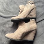 Maurice's Brown Wedge Booties with Buckle Photo 6