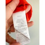 Madewell  | NWT Puff-Sleeve Tee in Bright Flame Red | Sz XXS Photo 7