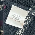 Vintage Y2K Boho Window Panel Sweater Cardigan Size XL Early 2000s Photo 4