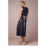BHLDN Hitherto Adela Lace Dress Blue Size 8 Photo 2