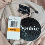 Nookie  HERMOSA Off Shoulder Ruffle‎ MIDI DRESS in Blush | NWT| SMALL Photo 9