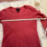 Tahari  Pure Luxe Pink 100% Cashmere Sweater Med Photo 8