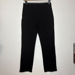 Quince ‎ Ultra Stretch Ponte Straight Leg Pants Black Size S Photo 2