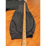 Vibe Black Lace Flutter Sleeve Dress 1X Babydoll Textured Whimsigoth Women’s Photo 7