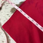 House Of CB Red Mareena Lace up Midi dress Satin Size XS Photo 11