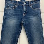 Pilcro and the Letterpress  Parallel Skinny Blue Denim Jeans - Size 28 Photo 4