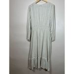 Lost + Wander Square Neck Milk Maid Puff Sleeve Maxi Dress Cottage Boho Cream L Size L Photo 4